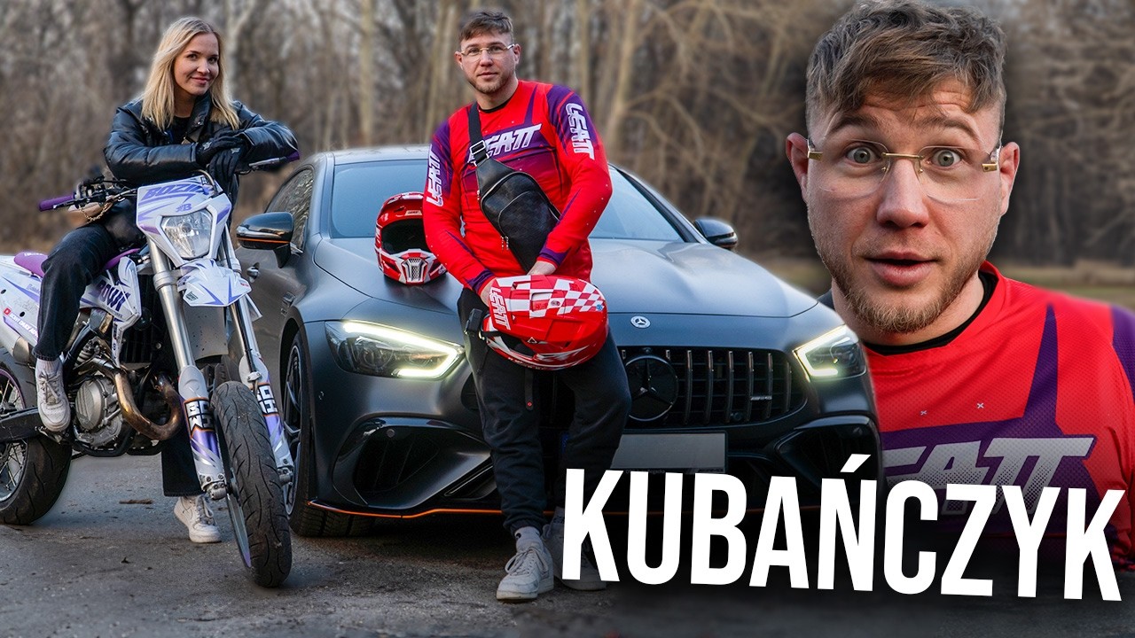 UCZĘ KUBAŃCZYKA JEŹDZIĆ NA JEDNYM KOLE