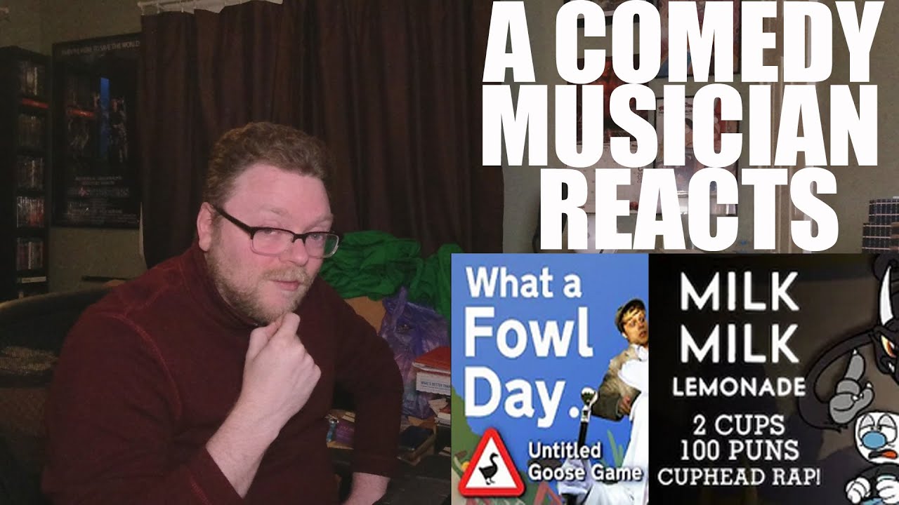 A Comedy Musician Reacts | WHAT A FOUL DAY and MILK MILK LEMONADE by the Stupendium [REACTION]