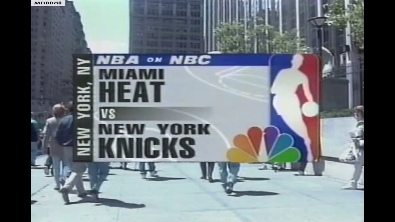NBA On NBC - Heat @ Knicks 1997 NBA Playoffs ECSF Game 3 Highlights