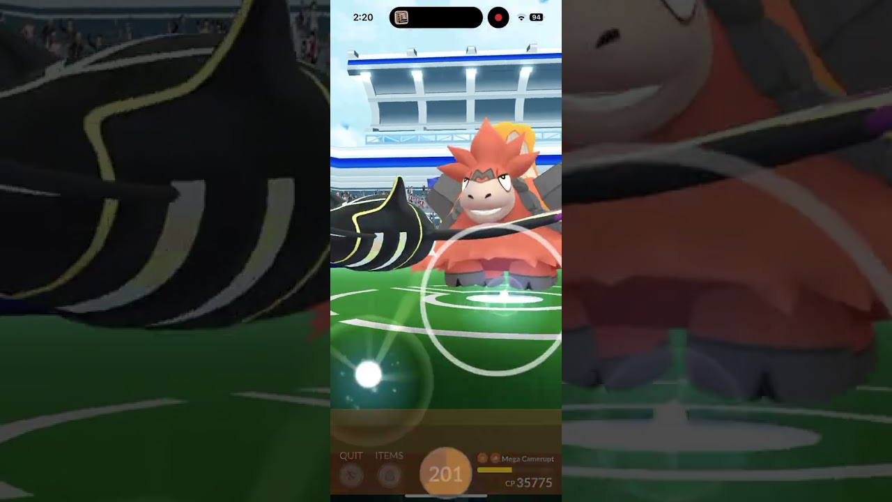 Solo Mega Camerupt NWB (TTW: 173s)