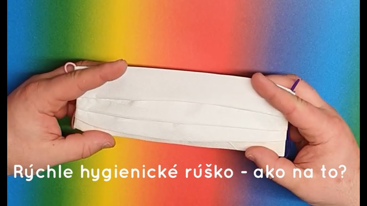 R&yacute;chle hygienick&eacute; r&uacute;&scaron;ko - ako na to? | &Scaron;ikovn&iacute;k.sk