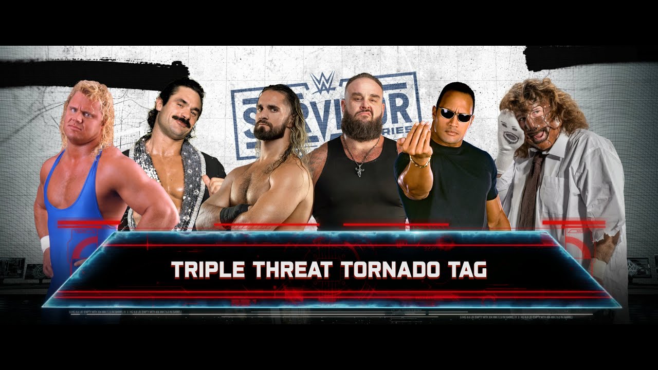 Побег из клуба неудачников Tornado Tag Seth Freakin Rollins и Braun Strowman против MN Wrecking C...