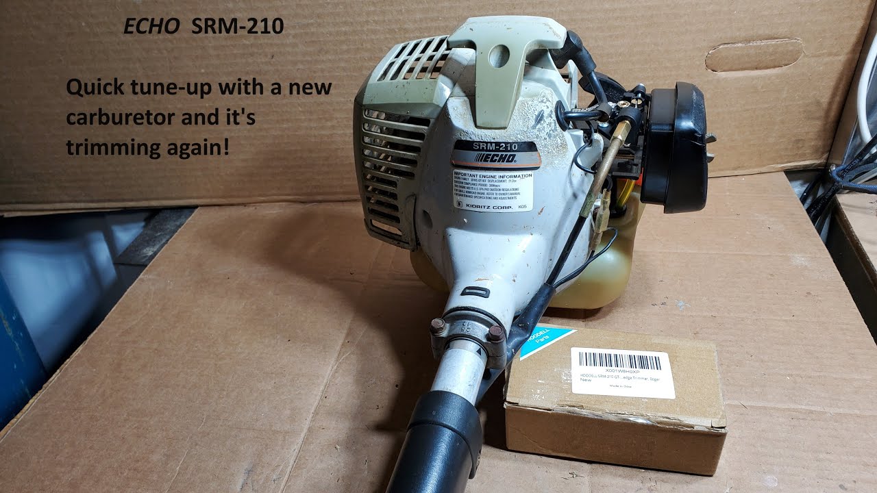 Настройка триммера ECHO SRM-210