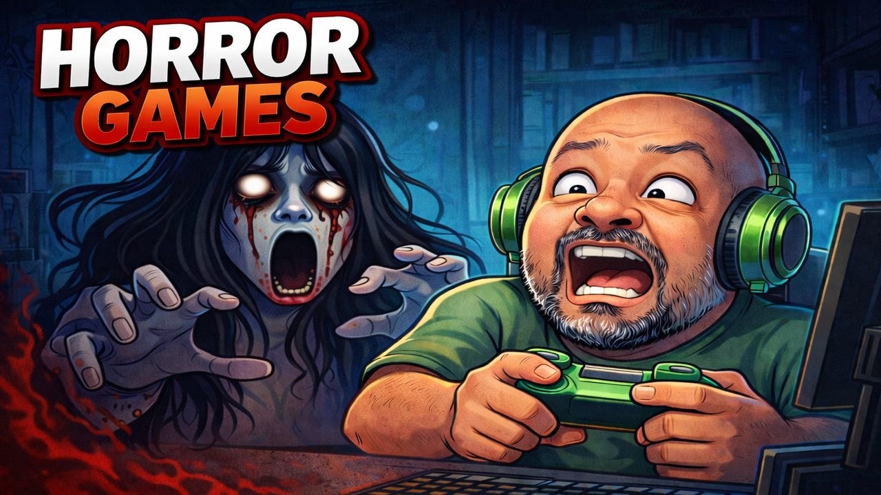Scary Horror Games Live | Road to 1k subs