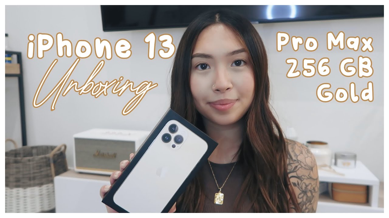 UNBOXING | iPhone 13 Pro Max 256 GB, Gold