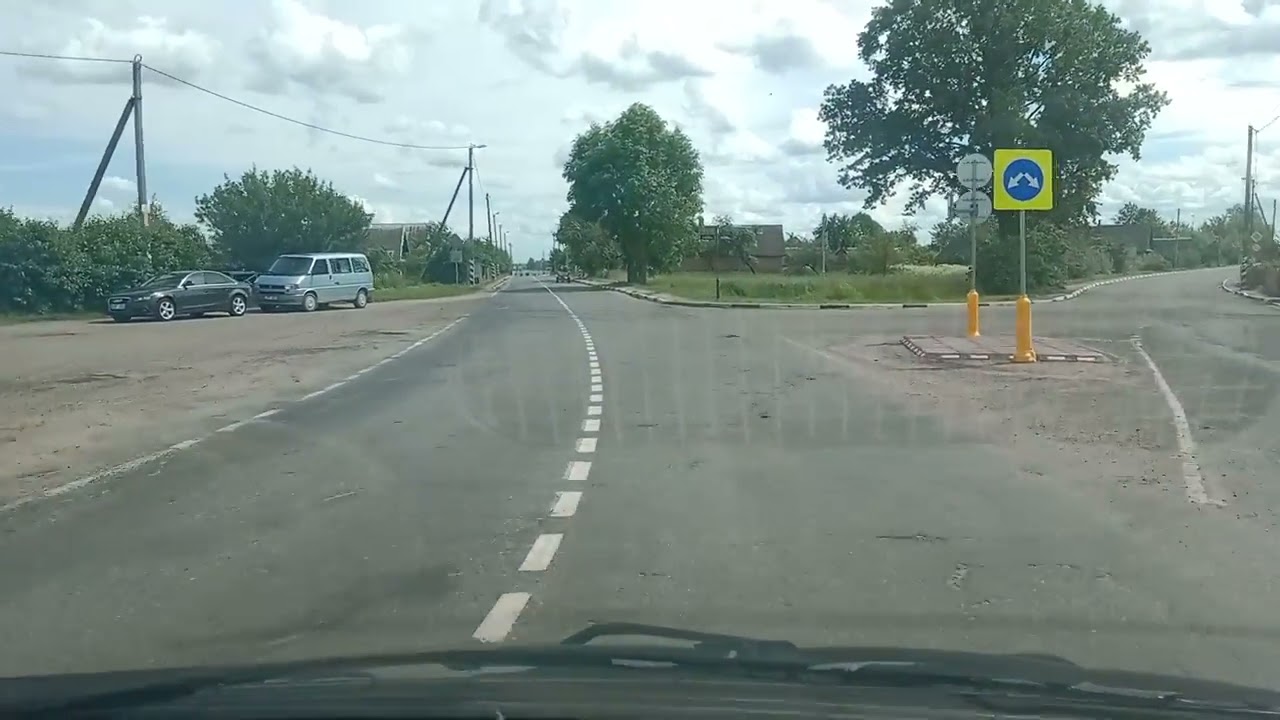 Деревня у границы с Литвой.Простая поездка в Видзы 