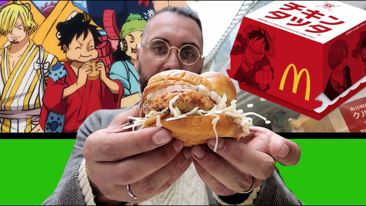 Un BURGER ONE PIECE, JE TESTE le MCDO JAPONAIS ! - Vlog Tokyo Japon