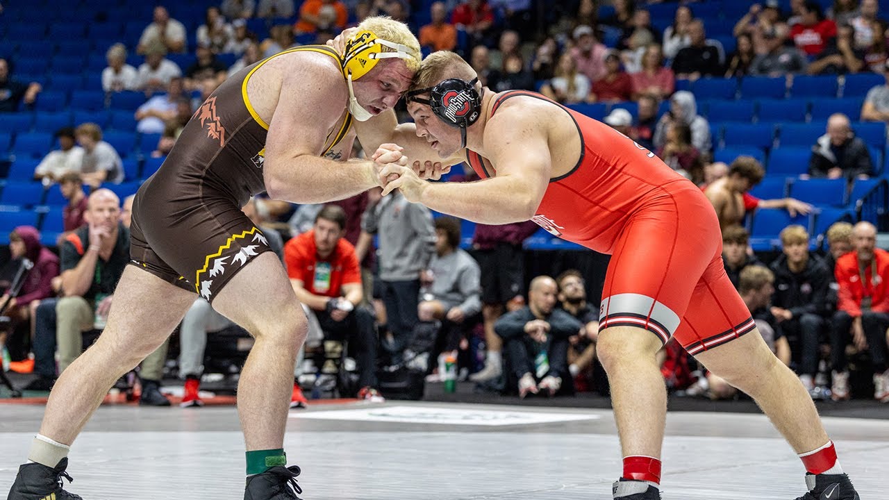 Nick Feldman, Ohio State vs Christian Carroll, Wyoming | 2025 National Duals Invitational