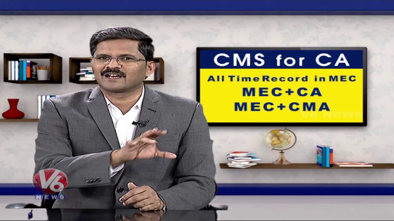 Career Guidance After 10th Standard For CA Students | CMS For CA | Career Point | V6 News