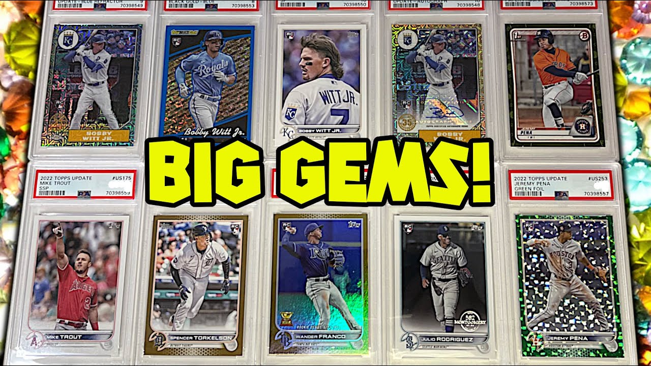 45 Card PSA Blind REVEAL | Baseball Cards