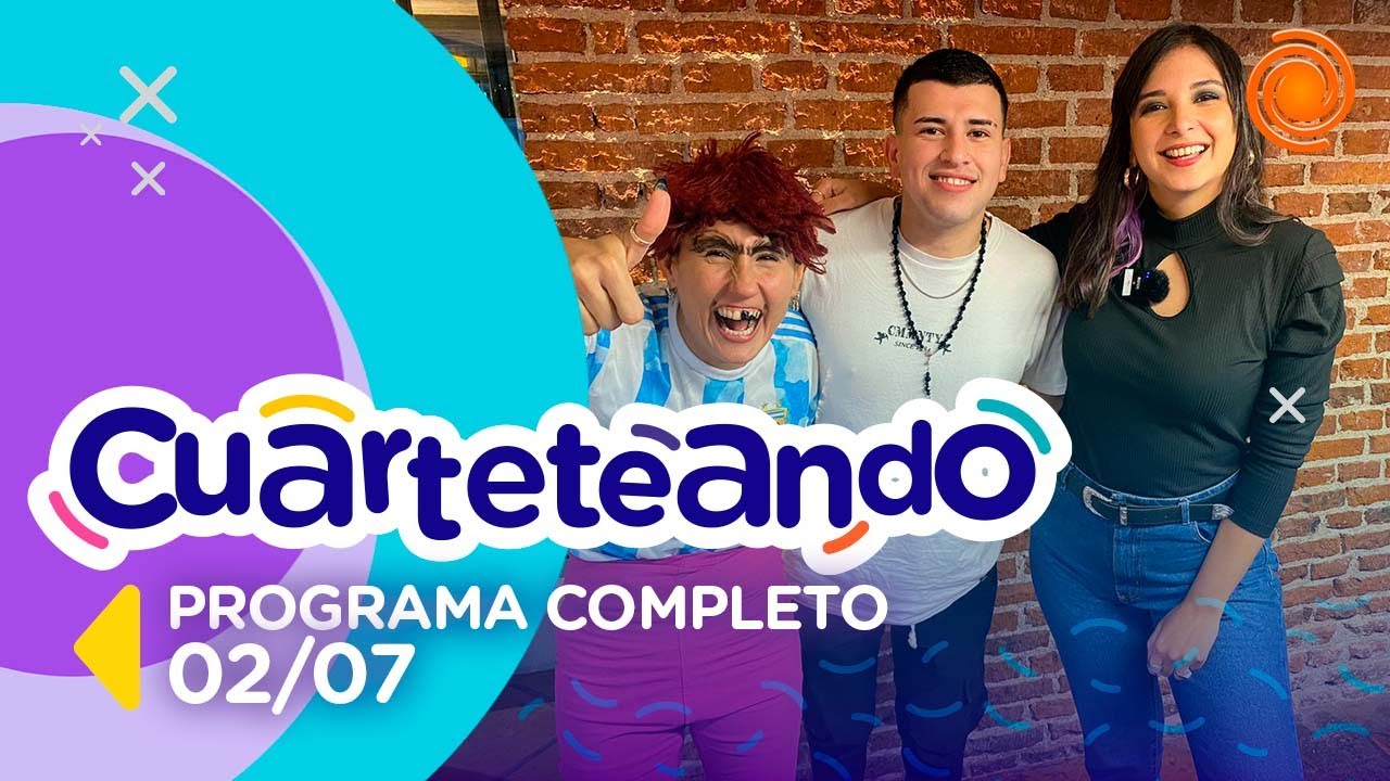 Un toreado con La Bicho y Facu Gutierrez / Chipote - Cuarteteando programa completo 02/07/23