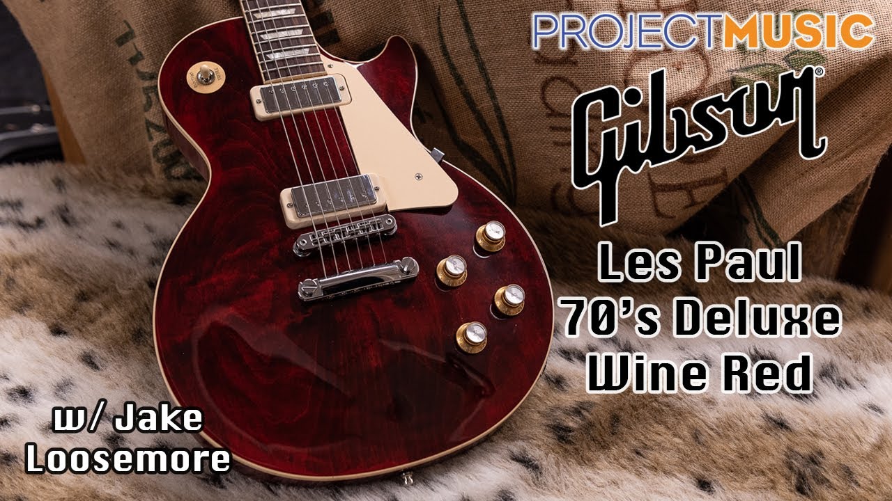 Gibson Les Paul 70s Deluxe Wine Red
