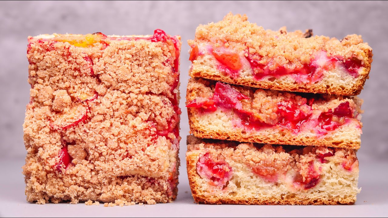 How to Make a Delicious German Plum Cake | Zwetschgenkuchen