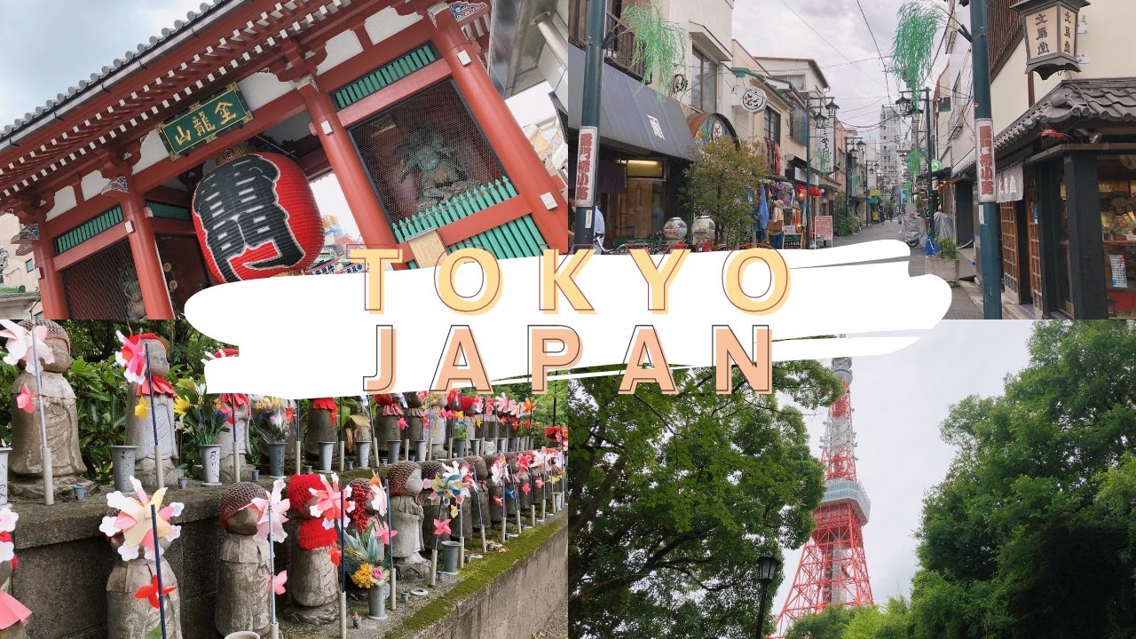 Tokyo,Japan: Asakusa, Sensoji, Tokyo Tower & Zojoji Temple | Travel Vlog 2021