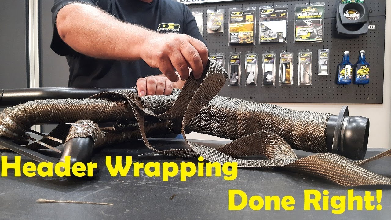 Header Wrap, How To and Why with DEI and Lucore Automotive