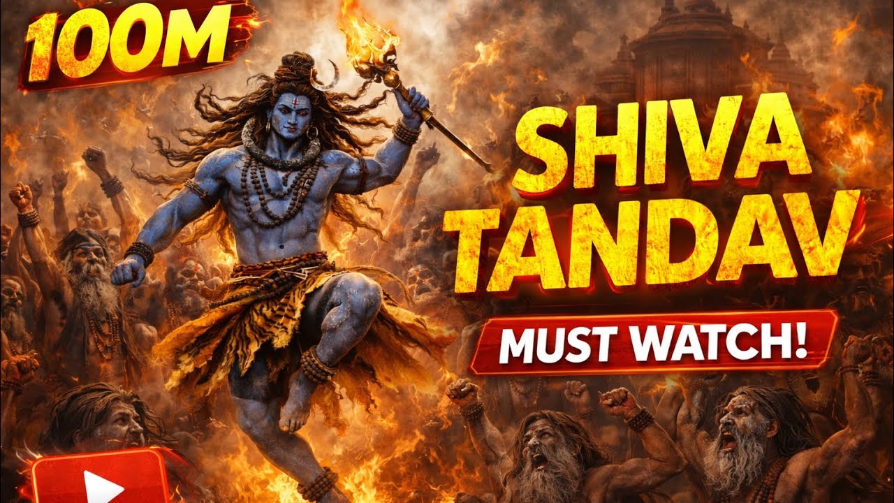 SHIVA TANDAV 🔱🔥 | जब महाकाल नाचे, सृष्टि कांप उठे | Only on TejChandra Media & Entertainment