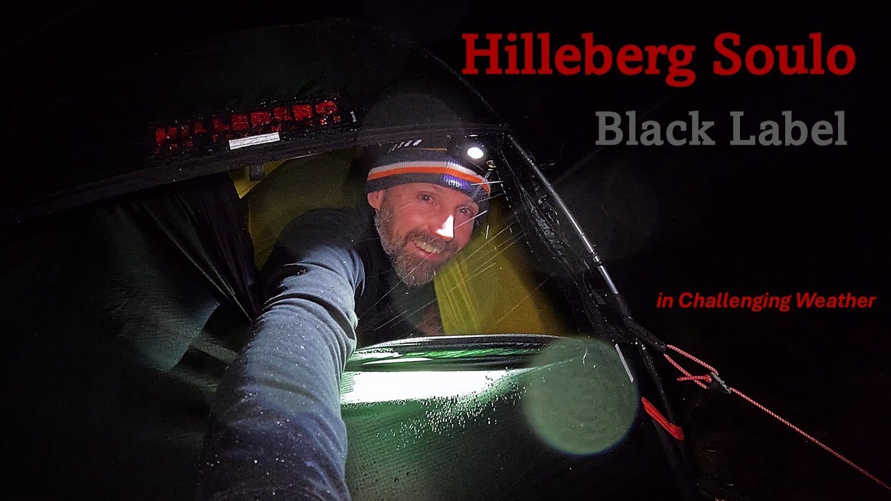 Camping in the Hilleberg Soulo Black Label