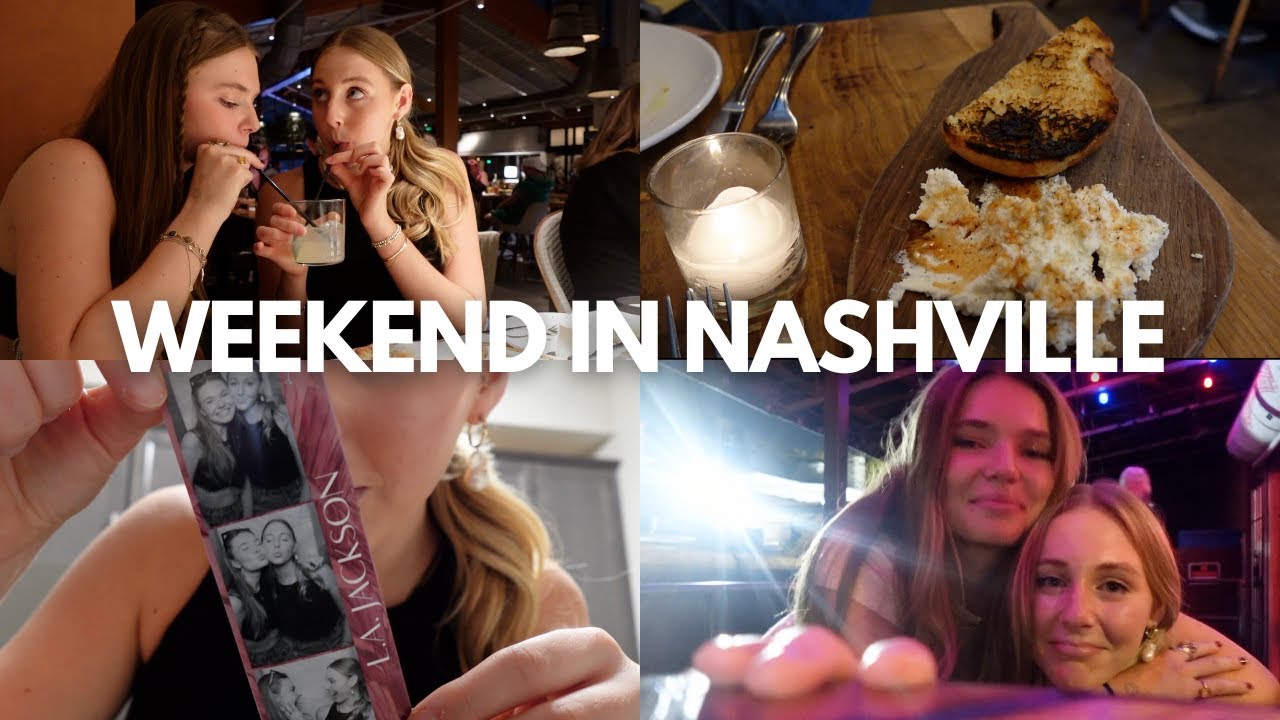 a weekend in Nashville | teag visits, exploring the city, a day on broadway