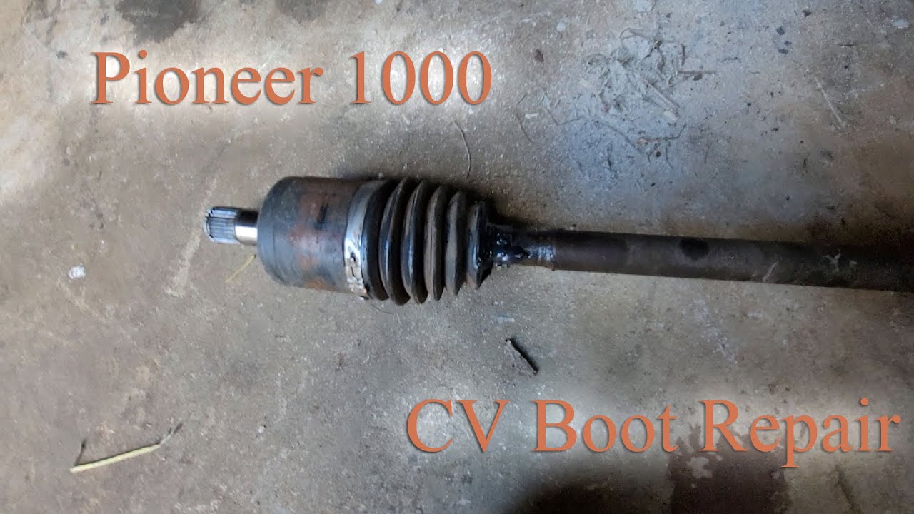 Honda Pioneer 1000 CV Axle Removal and Inner Boot Replacement