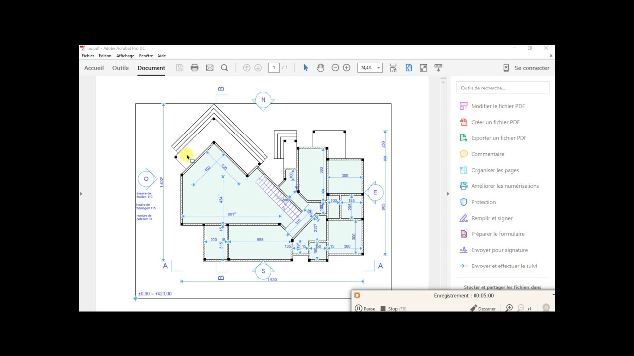 ECHELLE ET IMPRISSION SUR ARCHICAD