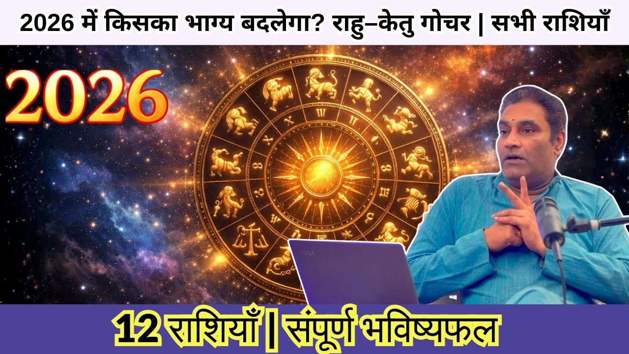 Rahu–Ketu Transit 2026 | Major Destiny Shifts for All 12 Rasi | Astro Ramanan Iyer