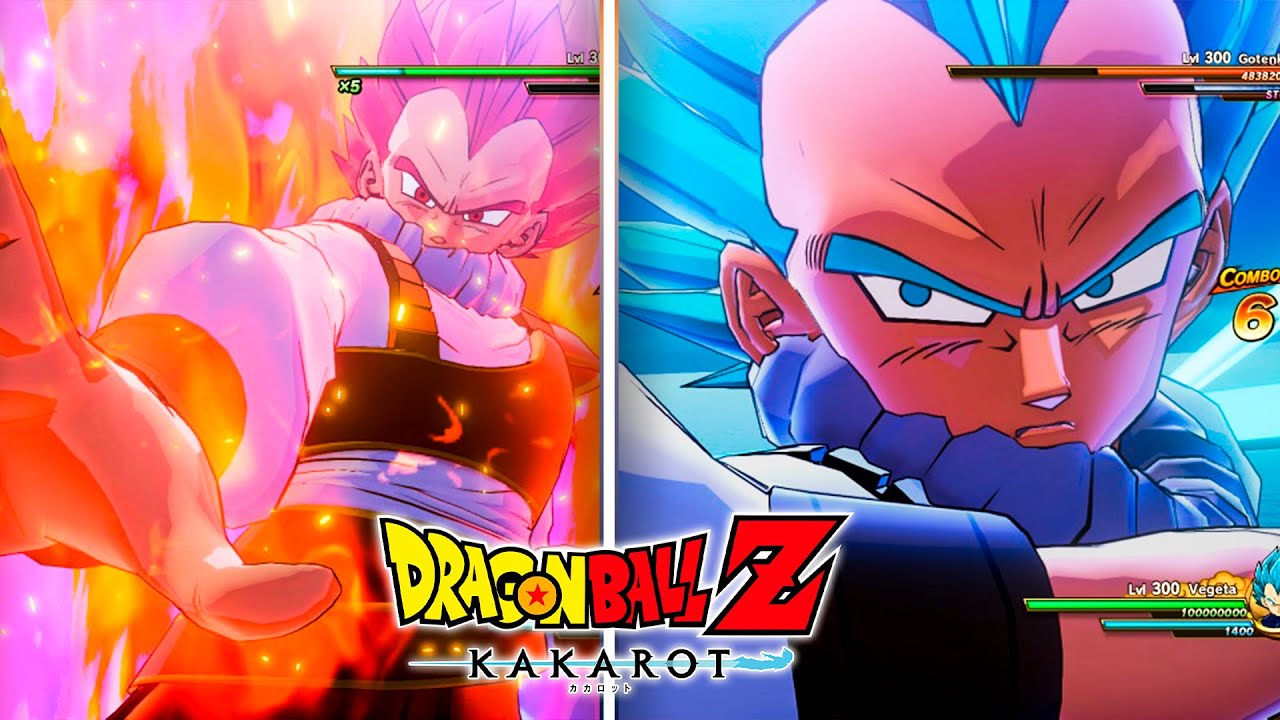 Vegeta Yardrat Mod - All Transformations | Dragon Ball Z: Kakarot Mods