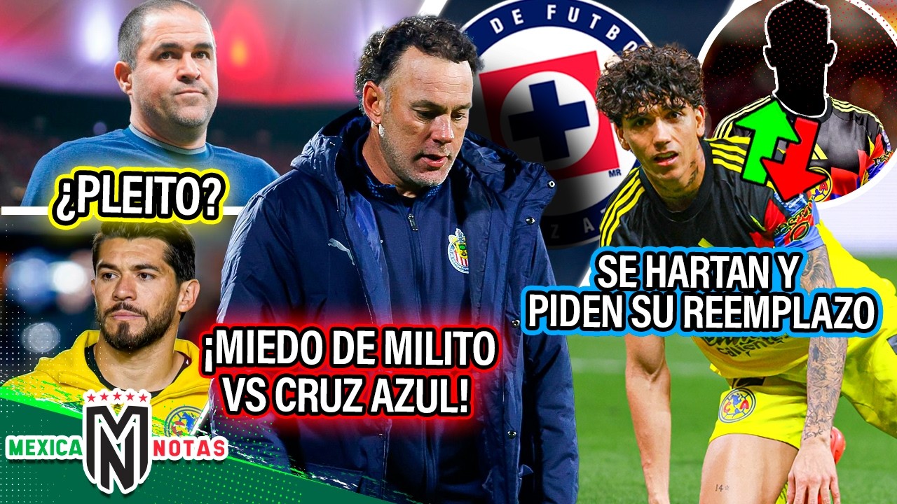 ¿Pleito Jardine vs Henry?| El miedo de Milito vs Cruz Azul| |Se hartan de Kevin y piden su reemplazo