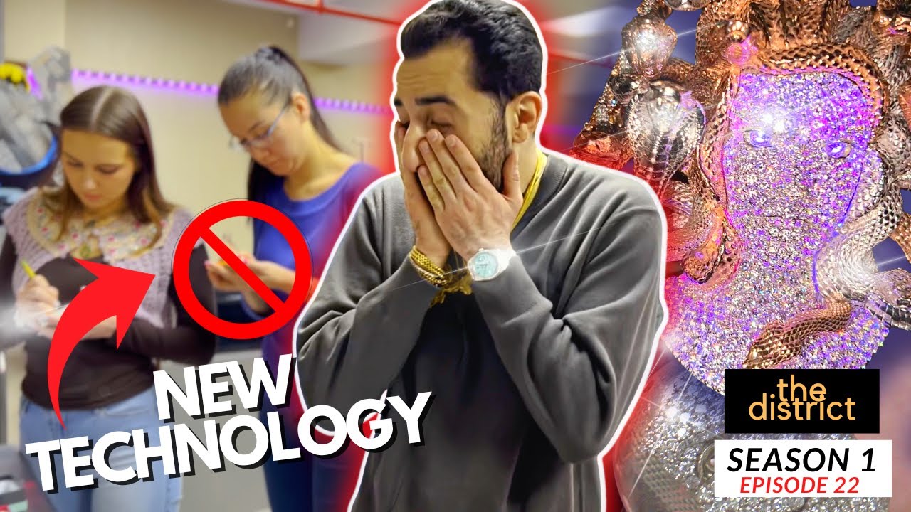 How To Add Lights To A Massive Diamond Chain! | THE District S1. EP.22