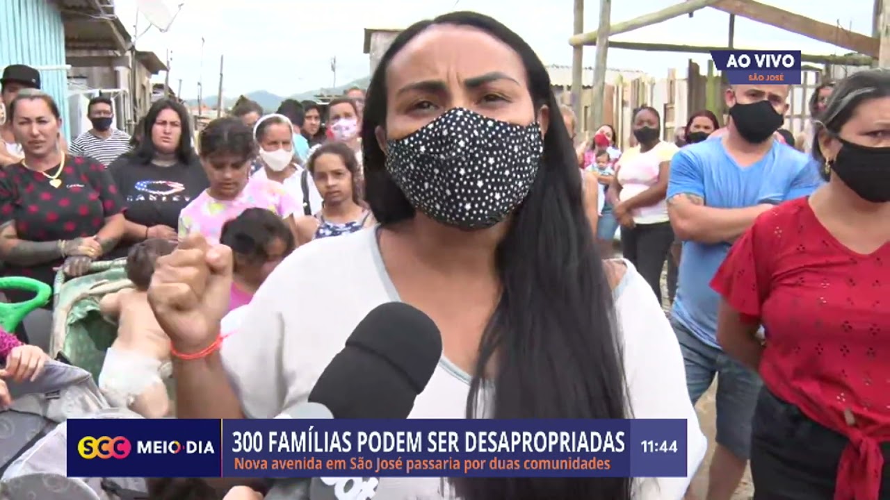 300 famílias podem ser desapropriadas com construção de nova avenida em São José