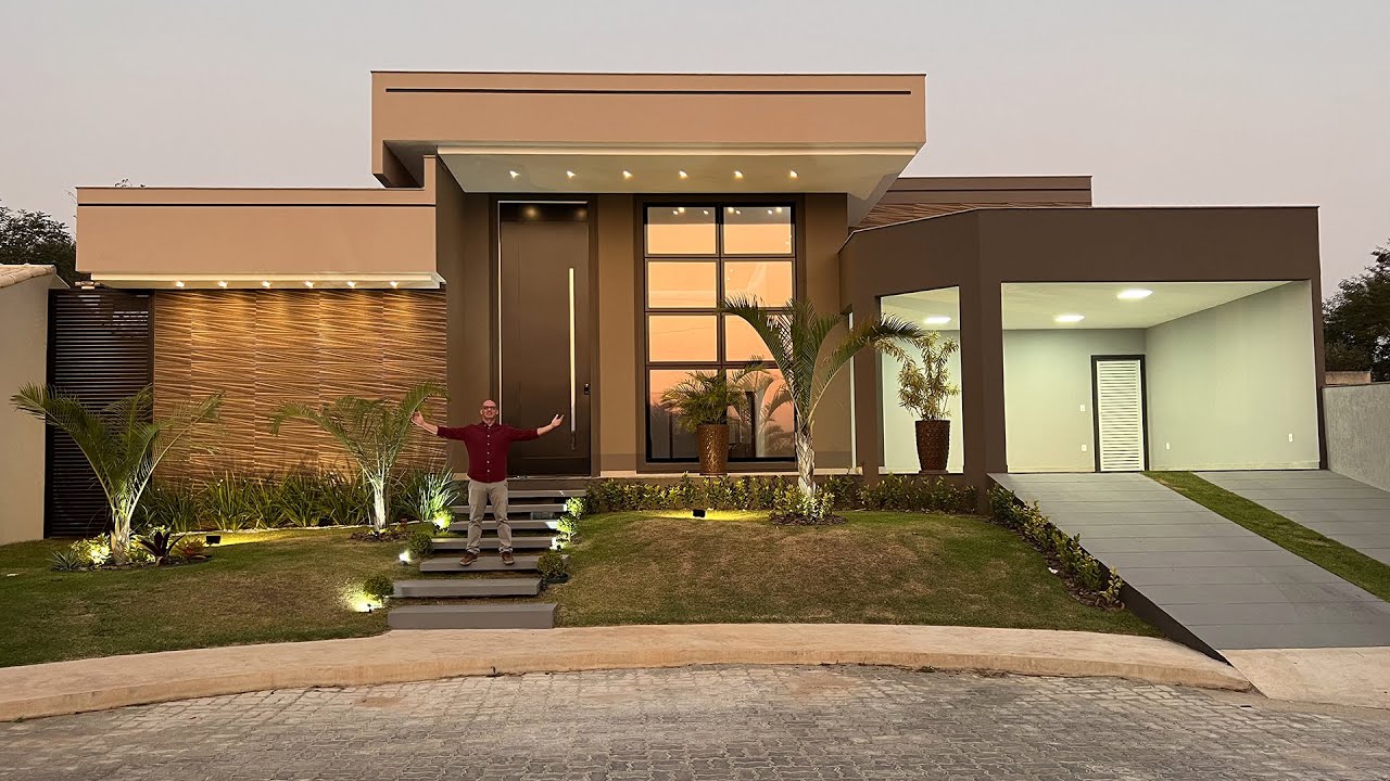 FANTÁSTICA! CASA MODERNA COM PROJETO CONTEMPORÂNEO ENCANTADOR | ARARUAMA RJ - REGIÃO DOS LAGOS
