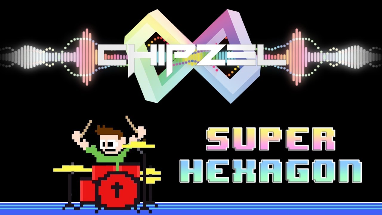 Chipzel - Super Hexagon OST (Drum Cover) -- The8BitDrummer