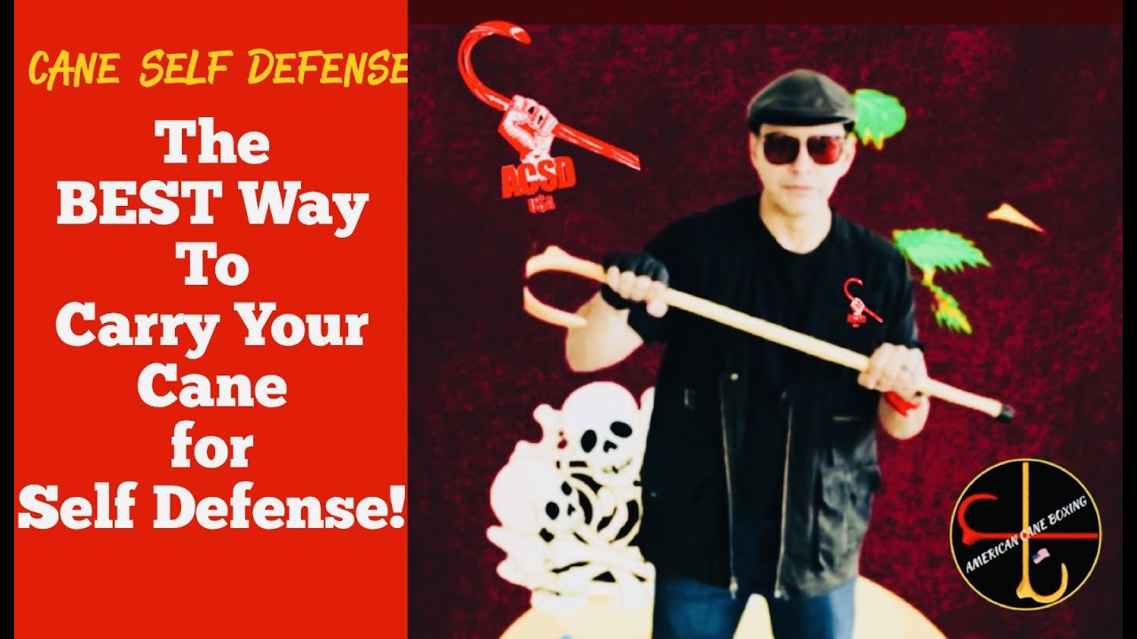 Cane Self Defense: The BEST Way To Carry Your Cane for Self Defense!