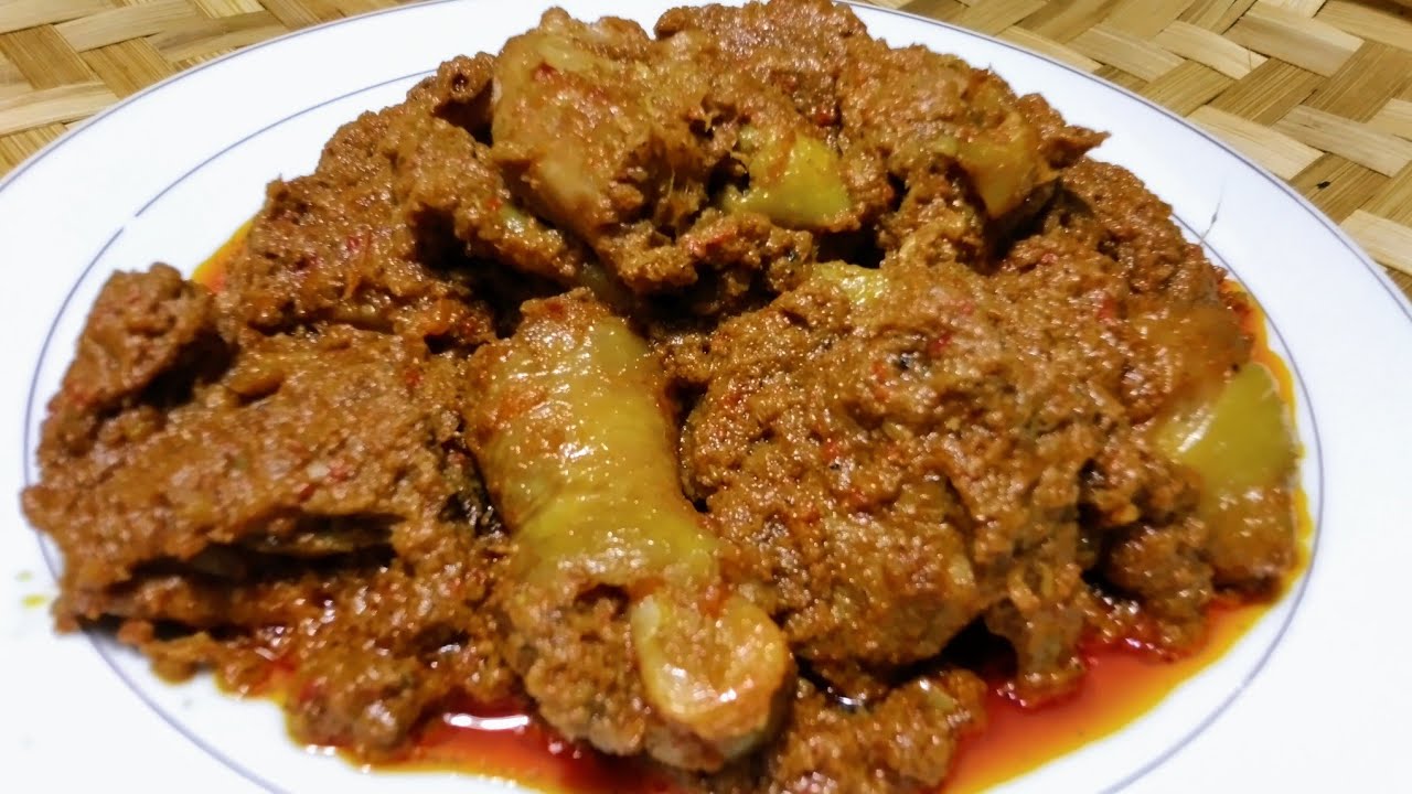 Resep Rendang Ayam Kampung