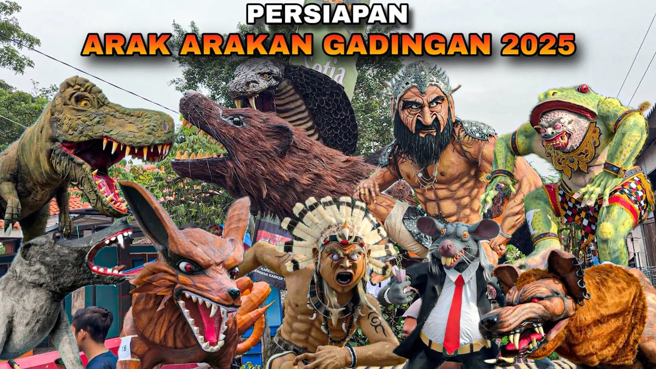 PERSIAPAN Arak arakan GADINGAN 2025 ❗ Haul Buyut Gading Sliyeg Indramayu
