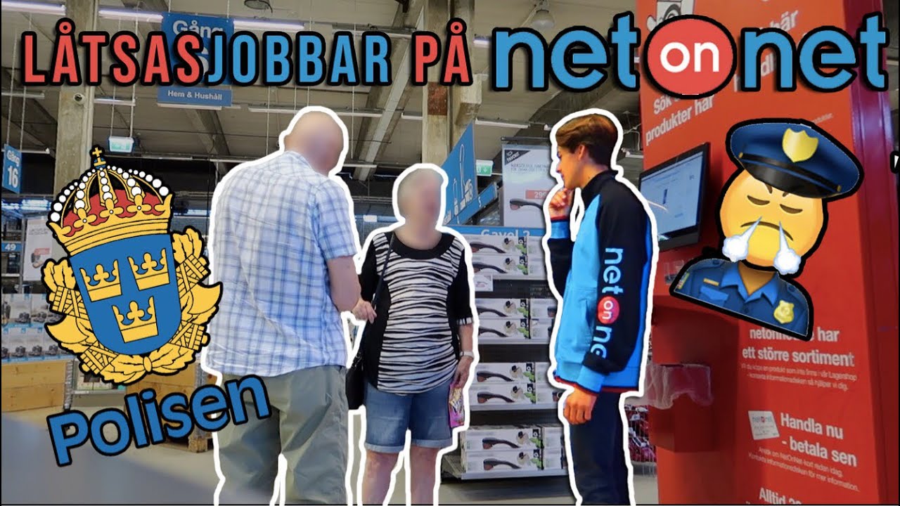 LÅTSASJOBBAR PÅ NET ON NET | BLIR POLISANMÄLD