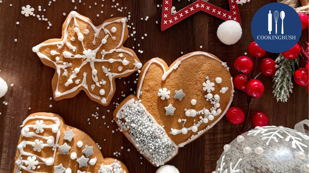 Perfect Gingerbread Cookies | Dry Caramel Method | Deep Caramel Flavor & Tender Texture |Best recipe