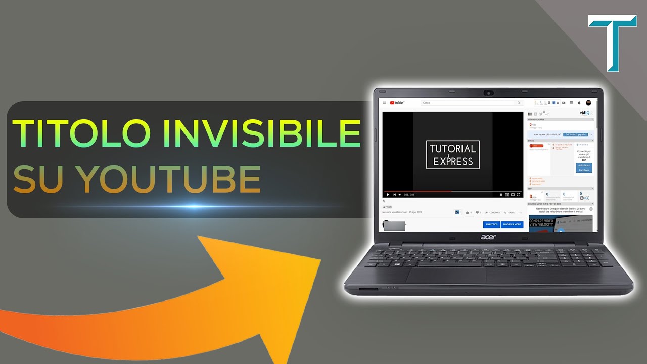 Come creare un VIDEO SENZA TITOLO su YouTube [ITA]