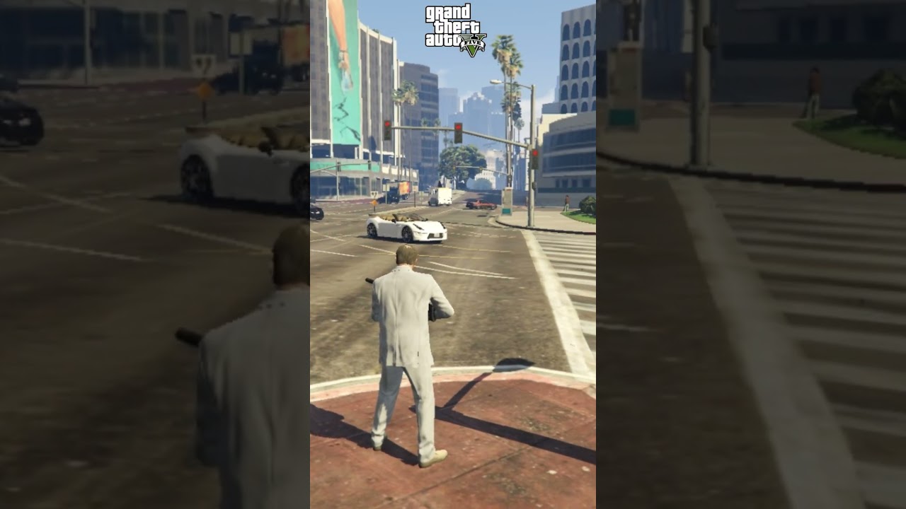 Gta 5 - Trevor Contract killer Part 154 💪😱  #gta #gta5 #gtav #gtav #shortsfeed #shorts #gaming