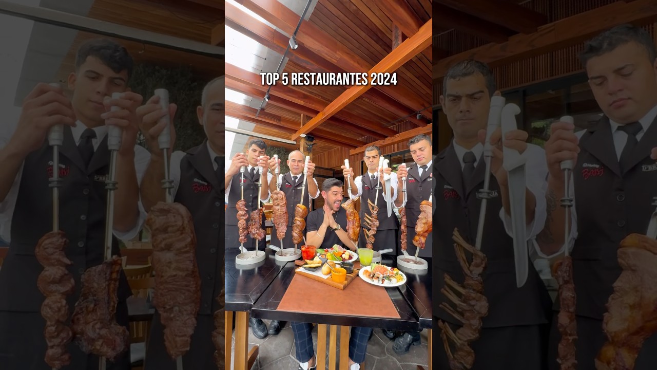 TOP 5 MELHORES RESTAURANTES DESBRAVADOS EM 2024 ⭐️