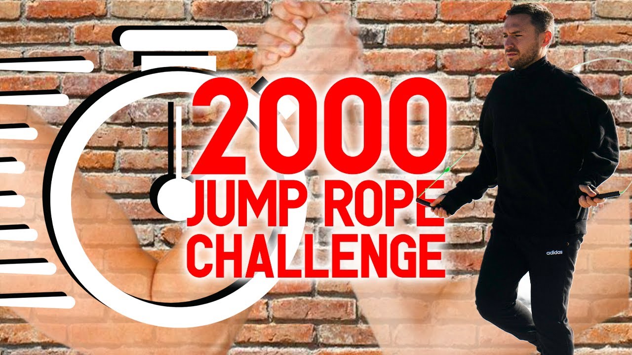 2000 Jump Rope - Get Fly Challenge | #JumpRopeChallenge