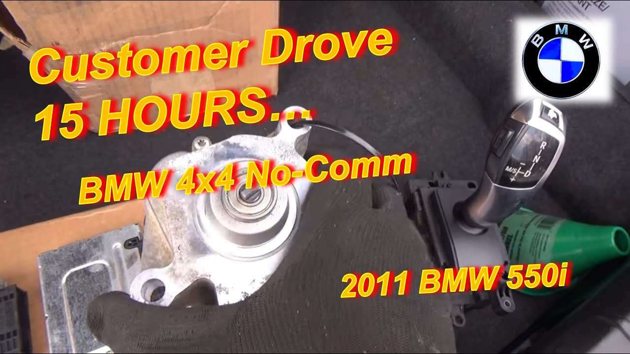 Клиент проехал 15 ЧАСОВ...BMW 4x4 VTG No-Comm?