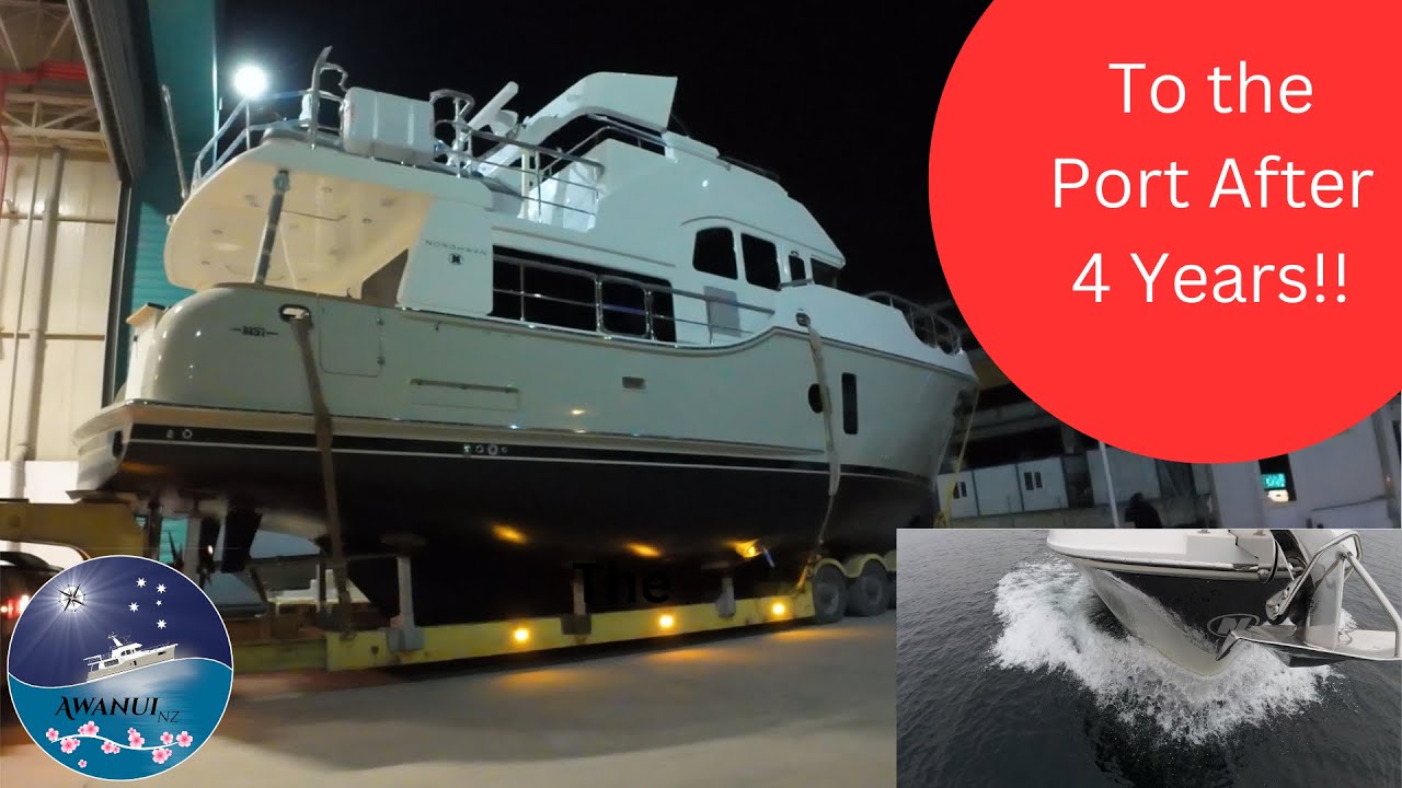 Awanui NZ Ep 41 Nordhavn’s first N51 leaves the factory after 4 years