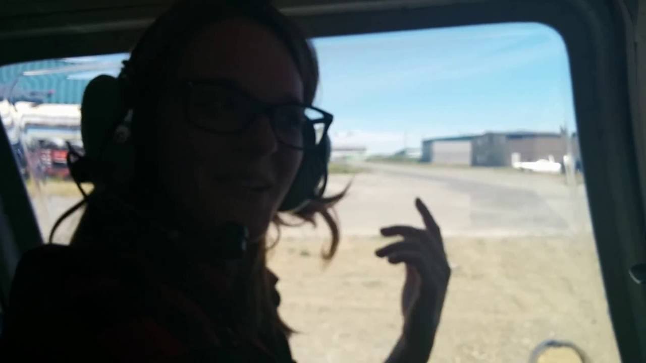 Survival Lilly - Making herself pretty for the helicopter ride
