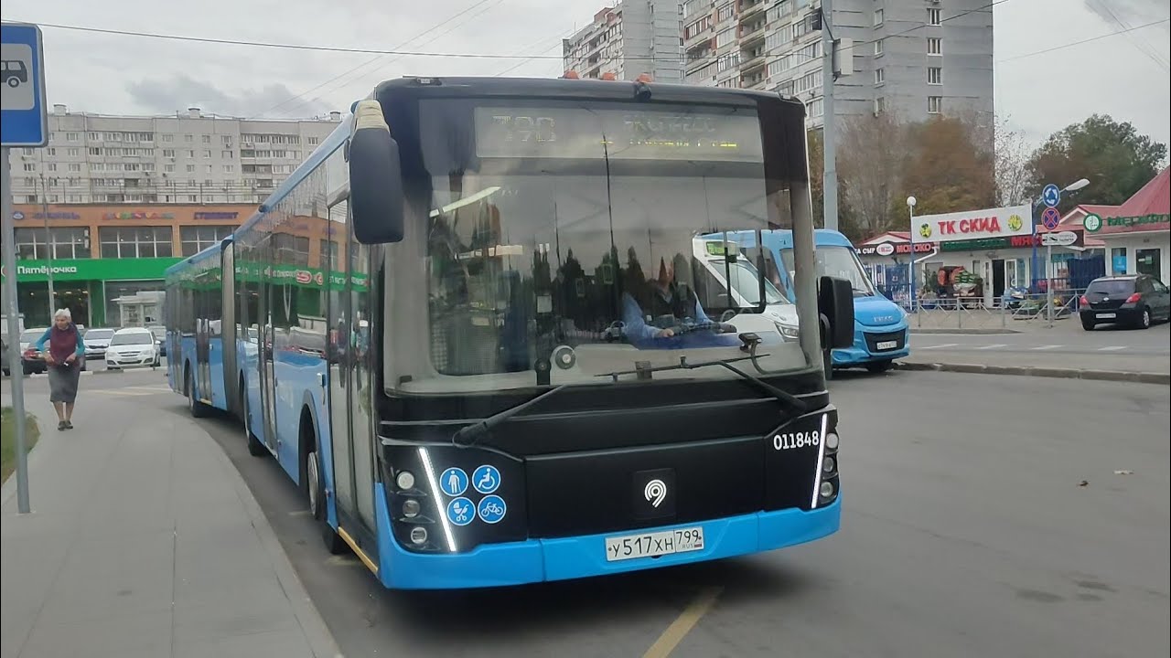 (ПЕРЕНУМЕРОВАН) ЭКСПРЕСС Автобус №398. Троицк (Академическая площадь) - Метро 