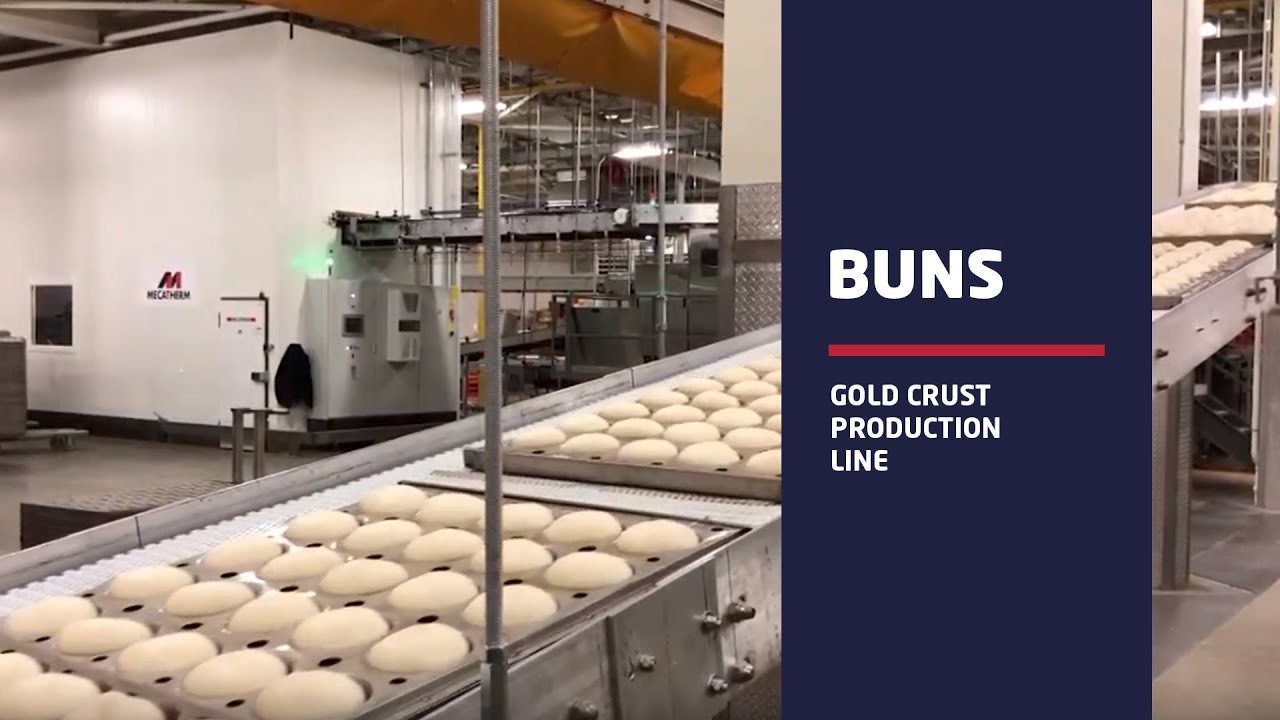 GOLD CRUST - Buns Production Line in USA