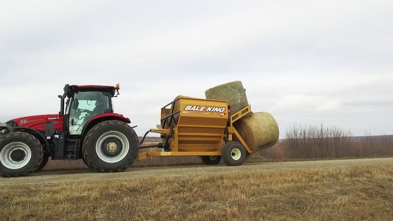 BALE KING 5300 BALE PROCESSOR - 3 BALE