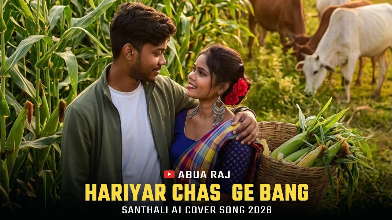 HARIYAR CHAS GE BANG | New Santali AI Cover Song 2026 | Abua Raj & Babita Murmu | Official Video