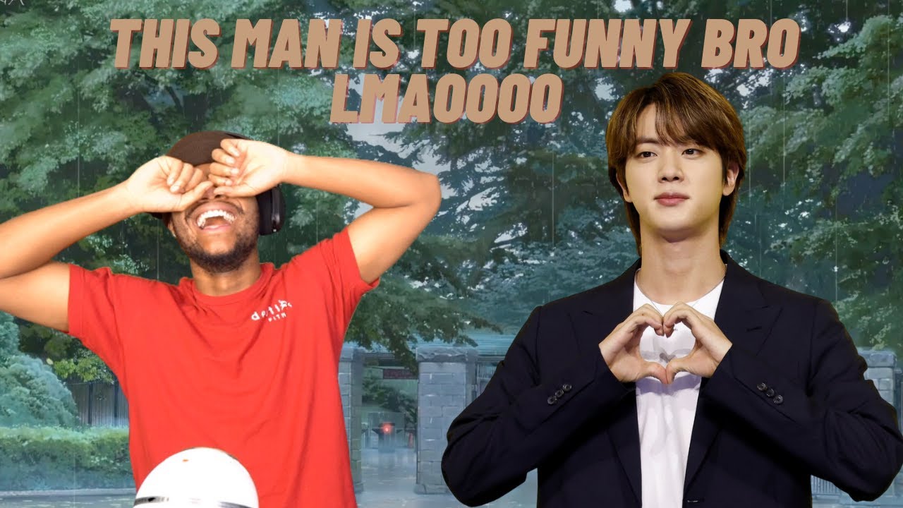 Tribe Loui Dies Laughing at Some BTS Jin Compilations