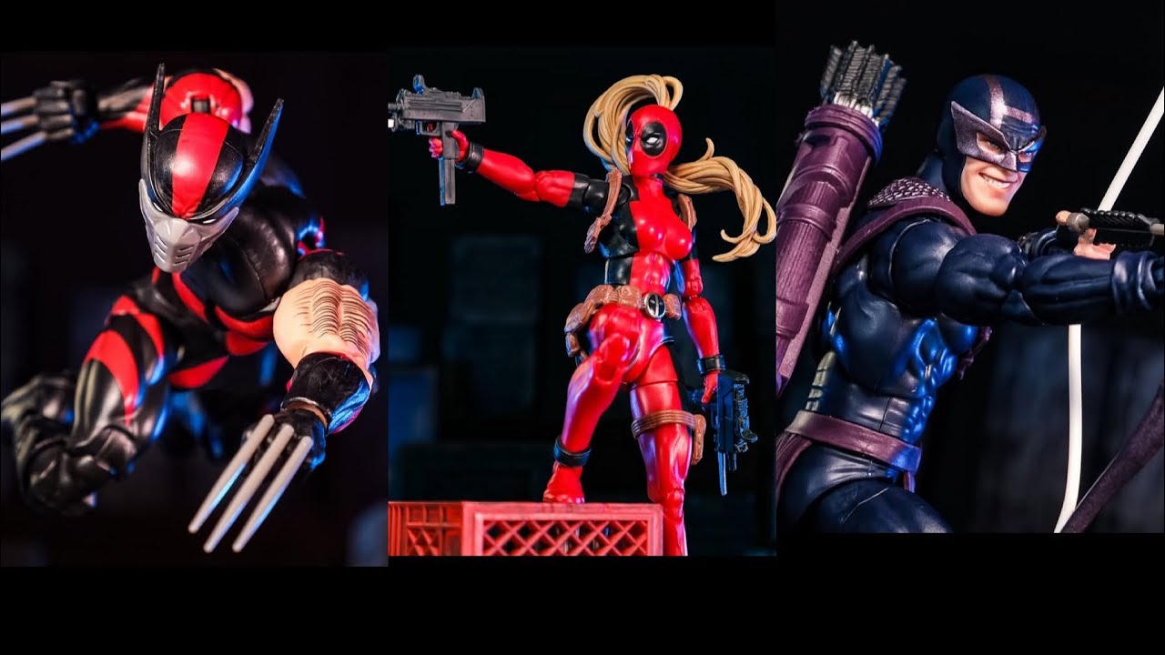 Новые фигурки Marvel Legends: Ultimate Wolverine, Lady Deadpool и Hawkeye уже в наличии, заказыва...