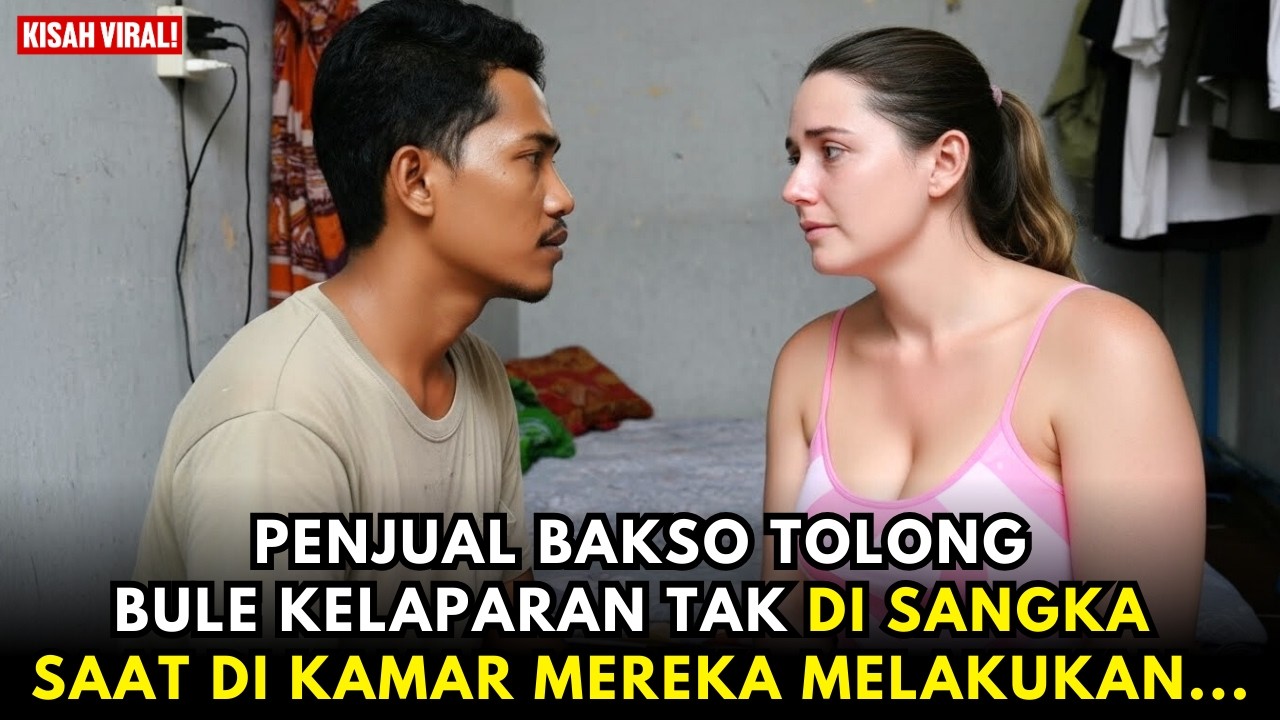 Tukang Bakso Menolong Bule Kelaparan, Tapi yang Terjadi di Kamar Kos INI BIKIN ORANG SYOK…